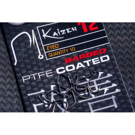 Cârlige Guru Kaizen Eyed Barbed Nr. 12 (GKEB12) – 10buc/plic Cârlige Guru Kaizen Eyed Barbed Nr. 12 (GKEB12) – 10buc/plic